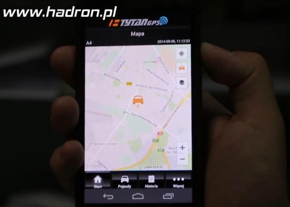 Tytan DS512 lokalizacja GPS