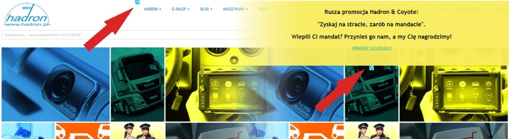 Hadron - konkursy, promocje..