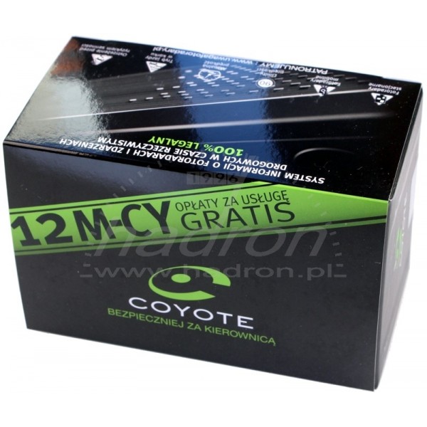 Asystent kierowcy Coyote + 12 m-cy subskrypcji na Europę