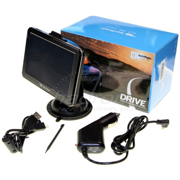 Nawigacja NavRoad Drive z mapą Europy mapFactor Navigator