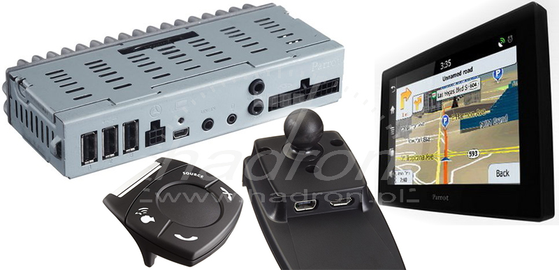 Parrot Asteroid Tablet - eBox, pilot, uchwyt, ekran