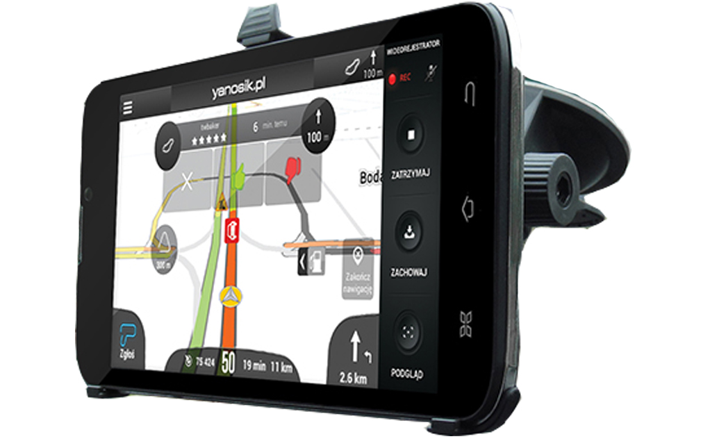 Asystent kierowcy Yanosik DVR