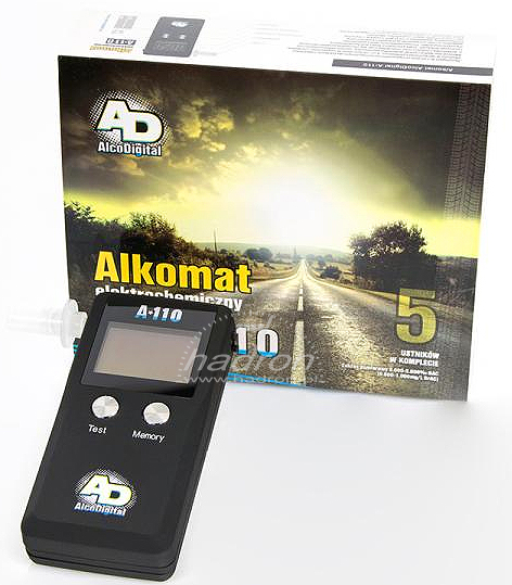 Alkomat AlcoDigital A110 - zestaw