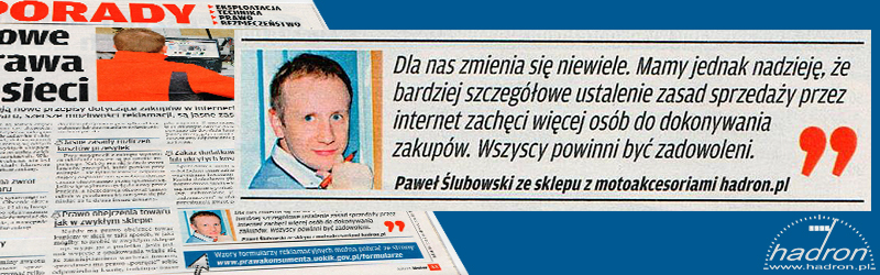 eHandel na nowo, czyli nowa ustawa o prawach konsumenta