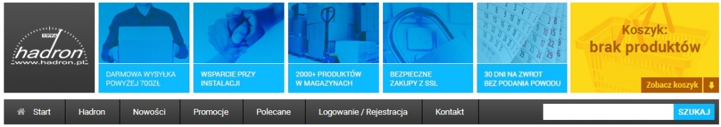 Sklep motoryzacyjny Hadron (Warszawa, Bielany)