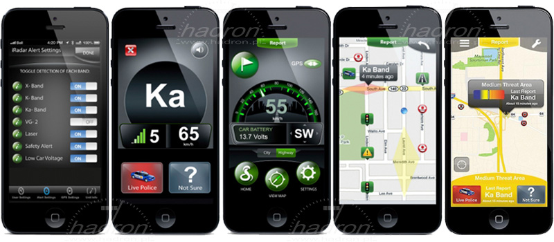 Antyradar Cobra Snooper iRadar S120R (iOS)