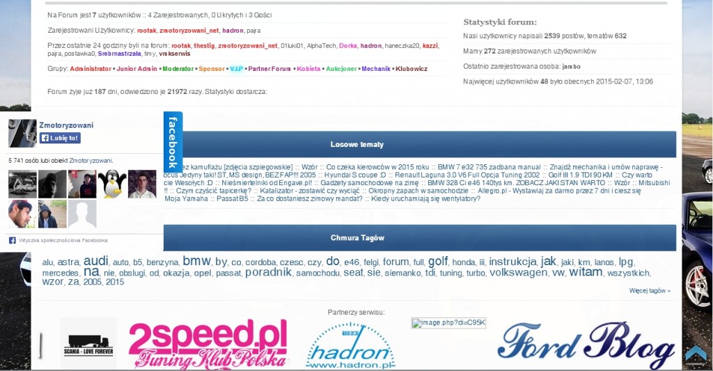 Forum motoryzacyjne zmotoryzowani.net - stats