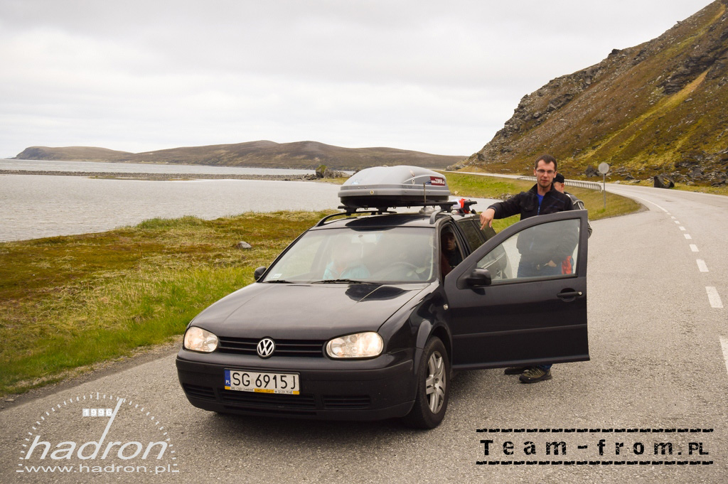 team-from.pl VW Golf IV - 50 km przed Nordkapp