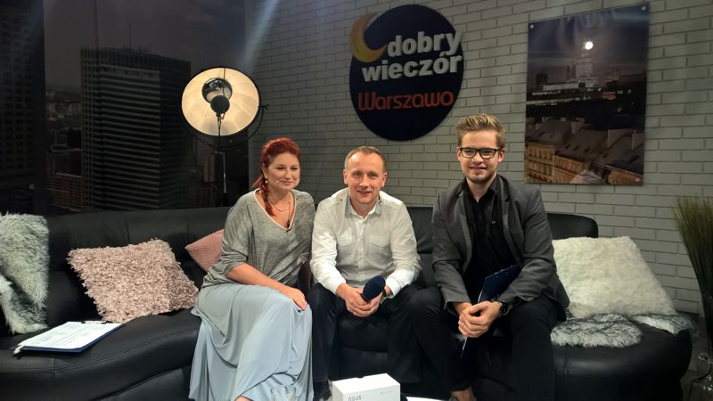 Paweł Ślubowski w Telewizja Warszawa