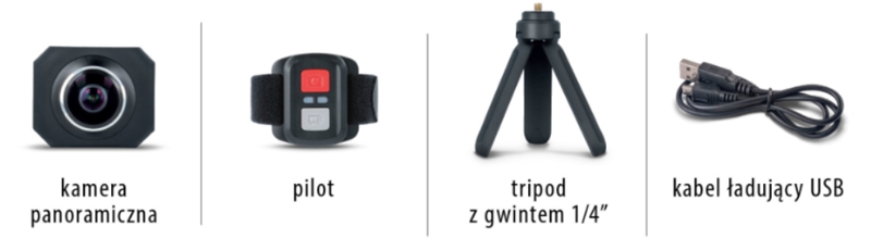 Kompletacja kamery SC-500 skład zestawu kamery SC-500