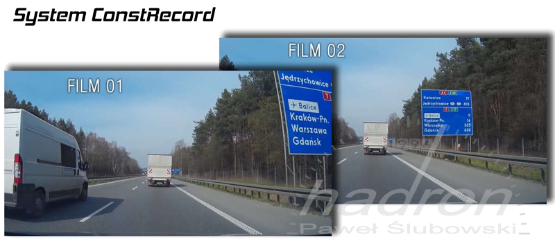 Kamera samochodowa VIOFO WR1 wyposażona jest w system ConstRecord System ConstRecord w kamerze VIOFO WR1 WiFi