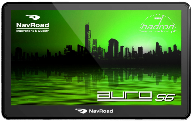 Navroad AURO S6 - nawigacja samochodowa 5 cali z AutoMapą PL