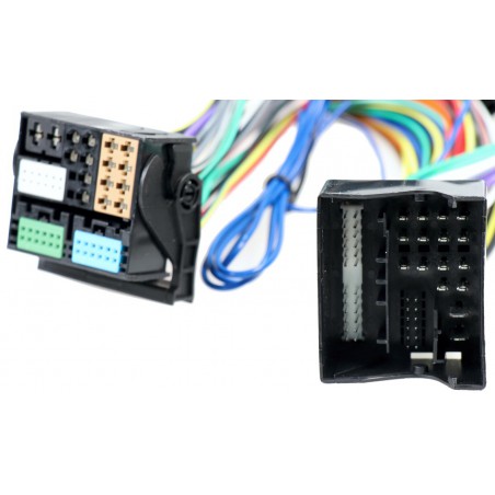 złącze iso zestaw głośnomówiący audi volkswagen