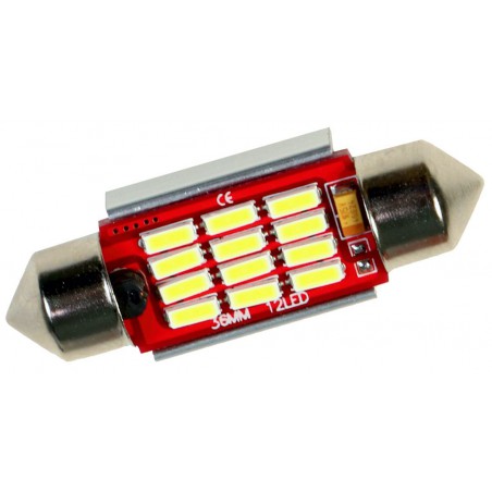 żarówka led c5w podświetlenie tablicy schowka biały kolor