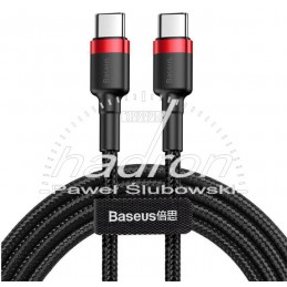 Przewód USB typu C - USB typu C BASEUS czarny
