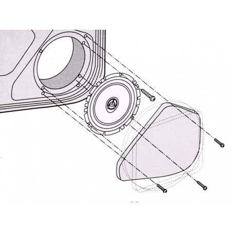 głośniki samochodowe alpine 16,5 cm