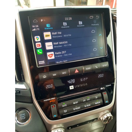 android auto do toyoty land cruiser