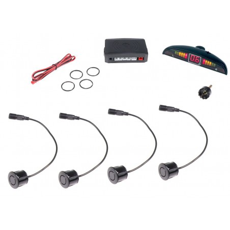 czujniki parkowania cofania z wyświetlaczem