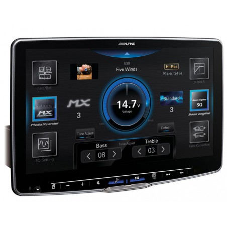 alpine ilx f115d halo 11 radio