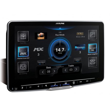 alpine ilx-f905d radio samochodowe halo 9 carplay anrodid auto