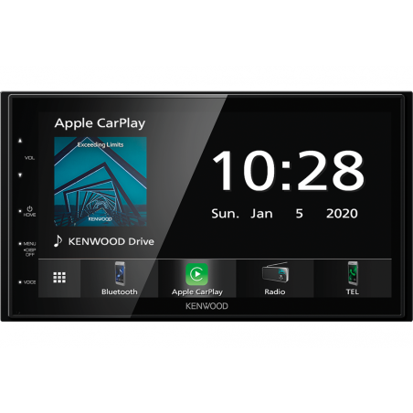 radio android auto carplay kenwood dmx 5020dabs