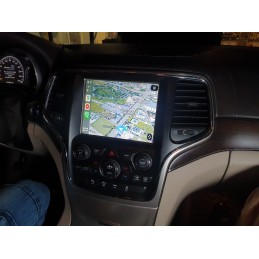 jeep grand cherokee android auto carplay mapy google