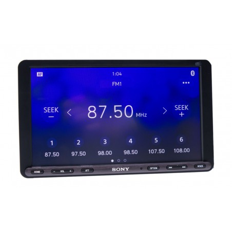 radio 1 din z android auto sony xav ax8050d