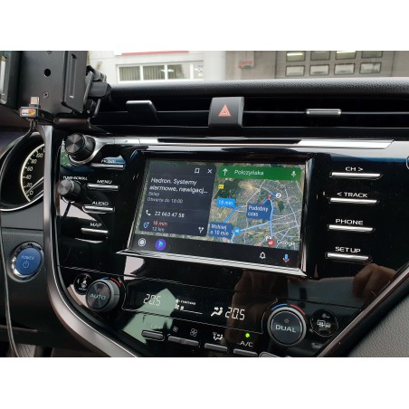 aktualizacja radia toyota camry android auto carplay