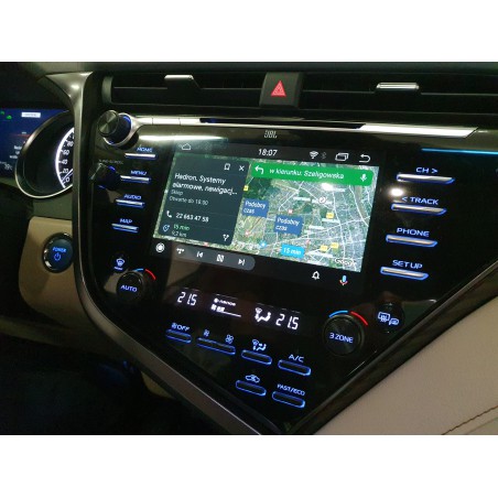 android auto carplay do toyoty camry 2018 2019 2020