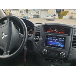 radio android auto do mitsubishi pajero