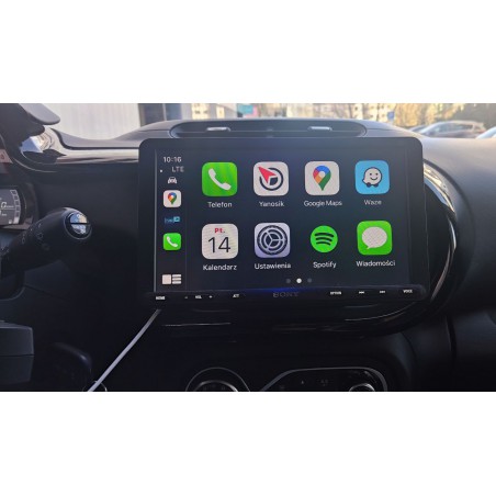 radio do renault twingo android auto sony xav-ax8050d dab