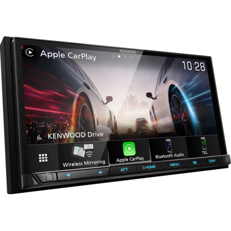 radio kenwood dmx8021dabs android auto carplay bezprzewodowo