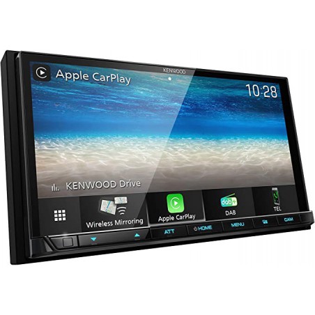 radio kenwood dmx8021dabs z android auto i carplay bezprzewodowo