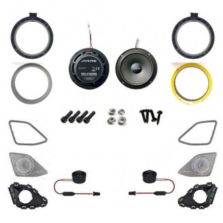 głośniki do volkswagena T6.1 multivan transporter alpine spc-106t61