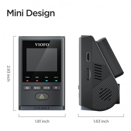 viofo a119 mini 2 wideorejestrator kamera