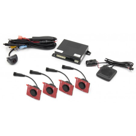 czujniki cofania z kamerą cofania wizualizacja