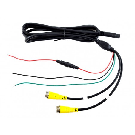 podłączenie kamery cofania maszyna rolnicza kombajn