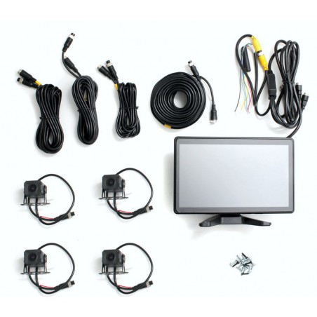 kamery monitor martwe pole do ciężarówki