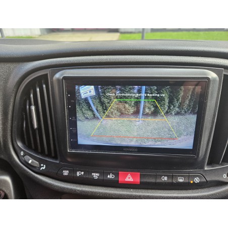 radio kamera cofania do fiata doblo