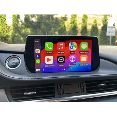 mapy google android auto mazda 6