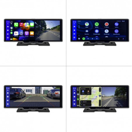 monitor z android auto carplay ampire cpm102