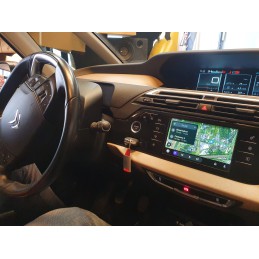 citroen c4 picasso android auto mapy google