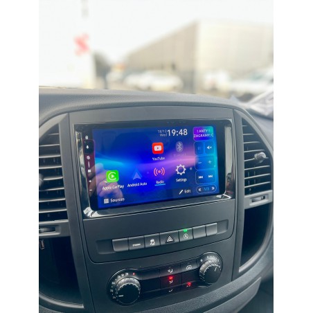 radio do mercedesa vito android auto