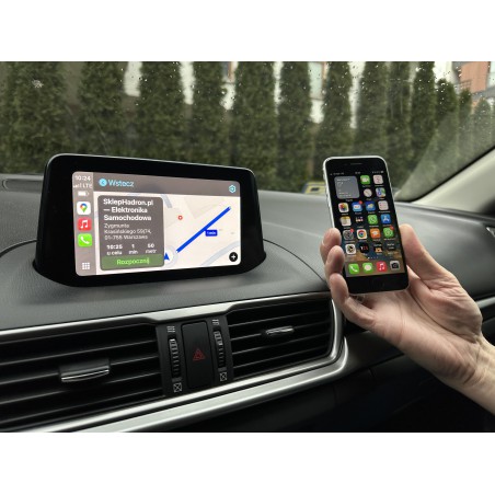 android auto carplay bezprzewodowo mazda 3