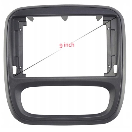 ramka radia 9 cali renault trafic renault vivaro