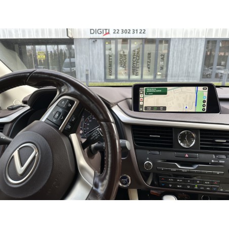 lexus rx450 android auto bezprzewodowo