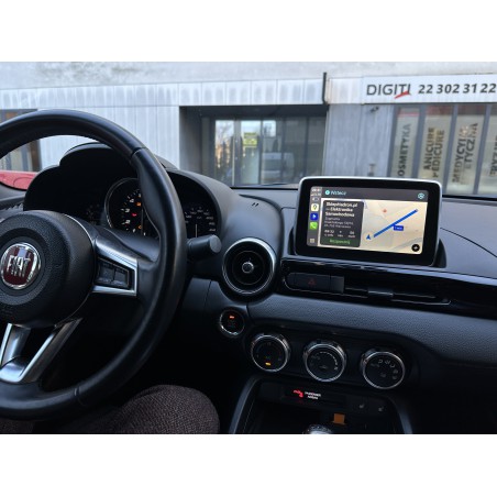 android auto bezprzewodowo fiat 124