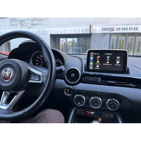 android auto do fiata 124 spider