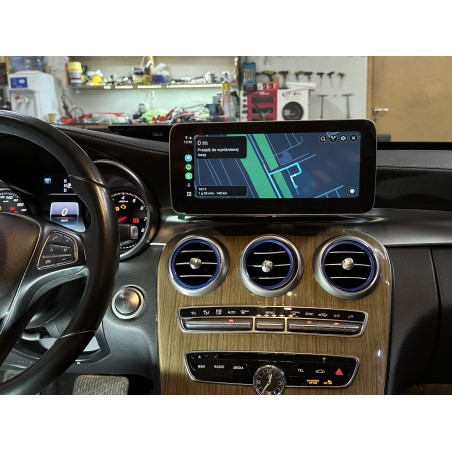 android auto do mercedesa w205