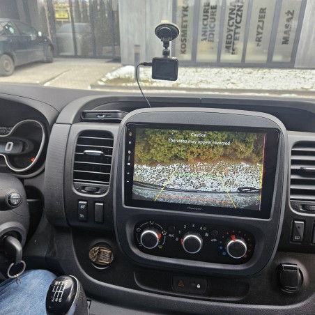 radio kamera cofania do renault trafic